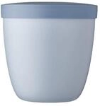 Lunchbox MEPAL "Snackpot Ellipse 500 ml", blau (nordic blau), Kunststoff,