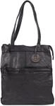 Shopper HARBOUR 2ND "Franny", Damen, Gr. B/H/T: 29cm x 36cm x 11cm, grau (ash),