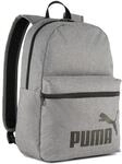 Rucksack PUMA "PHASE BACKPACK III", grau (medium gray heather), Rucks&auml;cke, Netz,