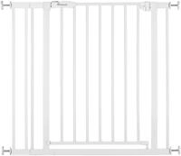 T&uuml;rschutzgitter HAUCK "Open N Stop 2 Set inklusive Verl&auml;ngerung 9 cm, White", Baby,