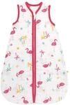 Babyschlafsack SCHLUMMERSACK "Schlafsack ohne F&uuml;&szlig;en 0.5 Tog" Gr. 70, pink