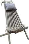 Gartenliege GARDEN PLEASURE "Relaxsessel FALUN", grau, Gartenliegen, Gartenliege,