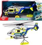 Spielzeug-Hubschrauber DICKIE TOYS "Police Helicopter", silber (silber, blau),