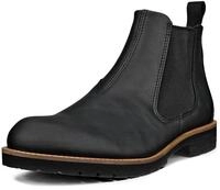 Chelseaboots ECCO "Jamestown", Herren, Gr. 40, schwarz, Nubukleder, Schuhe