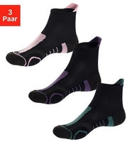 Wandersocken LASCANA ACTIVE "Damen Kurzsocken f&uuml;r Laufen Wandern gepolsterte