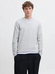 Strickpullover JACK & JONES "JJEPERFECT WOOL KNIT CREW NECK SN", Herren, Gr. L,...