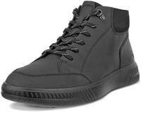 Schn&uuml;rboots ECCO, Herren, Gr. 41, schwarz, Leder, Schuhe Schn&uuml;rboots, Stiefelette,