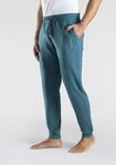 Sweathose BENCH. LOUNGEWEAR, Herren, Gr. 44/46 (S), N-Gr, blau (petrol, meliert),