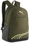 Rucksack PUMA "FUNDAMENTAL BACKPACK", gr&uuml;n (schwarz olive), Rucks&auml;cke, Netz,