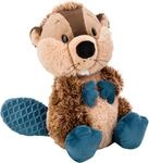 Kuscheltier NICI "Forest Friends, Biber Harry Woodsnacker, 30 cm schlenkernd", braun,