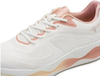 Plateausneaker TAMARIS "VITALA", Damen, Gr. 36, wei&szlig; (wei&szlig; kombiniert), Synthetik,