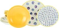 Teller-Set CREATABLE "Maisie Bunt, Teller Set 12-tlg", bunt, 12 Stk., Steinzeug,