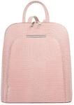 Cityrucksack CLUTY, Damen, Gr. B/H/T: 28cm x 29cm x 12cm, onesize, rosa, Leder,
