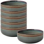 Schale "M&uuml;slischalen Crafted &oslash; 15,8 cm 6er Set", bunt (breeze), L:15,8cm, LIKE. BY