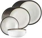 Geschirr-Set SELTMANN WEIDEN "Teller-Set Terra 18er Set", bunt (corso), 18,