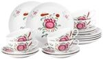 Geschirr-Set SELTMANN WEIDEN "Teeservice Amina Ostfriesenrose 6er Set bunt", bunt,