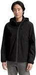 Softshelljacke TOM TAILOR, Herren, Gr. XXL, schwarz, Softshell, Obermaterial: 100%