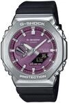 Smartwatch CASIO G-SHOCK "GBM-2100A", schwarz, beere, silberfarben, schwarz,