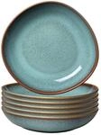Schale "Schalen Lave &oslash; 21 cm 6er Set", blau (glac&eacute;), LIKE. BY VILLEROY & BOCH,