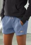 Relaxshorts BENCH. LOUNGEWEAR, Damen, Gr. 32/34, N-Gr, blau (jeans, meliert),