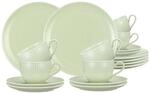 Geschirr-Set SELTMANN WEIDEN "Kaffeeservice Amina 18er Set", gr&uuml;n (seladon), 18,