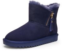 Winterboots ARA "ALASKA Short Zip", Damen, Gr. 36, blau (ozean short zip),...