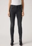 Straight-Jeans LEVI'S "724 HIGH RISE STRAIGHT", Damen, Gr. 27, L&auml;nge 30, grau