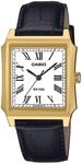 Quarzuhr, gold (schwarz, wei&szlig;), CASIO TIMELESS COLLECTION, Armbanduhren, Herren,