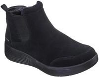 Chelseaboots SKECHERS "ARCH FIT LAGUNA", Damen, Gr. 37, schwarz (schwarz, uni),