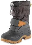 Snowboots LURCHI "Finn", Jungen, Gr. 26, braun (grau, gemustert), Synthetik, Textil,