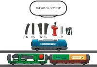 Modelleisenbahn-Set M&Auml;RKLIN "M&auml;rklin my world - Startpackung "Containerlogistik" -