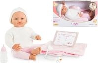 Babypuppe COROLLE "Mon Grand Poupon Rose Newborn", rosa, Puppen, Baby, Vinyl,