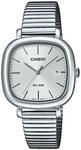 Quarzuhr, silber (edelstahlfarben, silberfarben), CASIO TIMELESS COLLECTION,