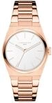 Quarzuhr LIEBESKIND BERLIN "Minimalist 45 mm", rosa (ros&eacute;goldfarben), Armbanduhren,