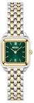 Quarzuhr BOSS "MAE PETITE", gold (silberfarben, gr&uuml;n), Armbanduhren, Damen,