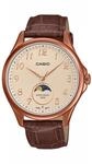 Quarzuhr, rosa (braun), CASIO TIMELESS COLLECTION, Armbanduhren, Herren,...