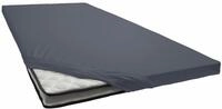 Spannbettlaken PRIMERA "Elasthan-Feinjersey Topper", grau (anthrazit), 1 Stk.,