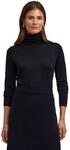 Strickpullover FALKE "Pure Merino Wool", Damen, Gr. L, schwarz (schwarz (3000)),