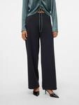 Schlupfhose VERO MODA "VMBERLIN ZAMIRA MW WIDE PANT NOOS", Damen, Gr. XS (34), L&auml;nge