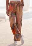 Palazzohose BUFFALO "mit weitem Bein aus luftigem Viskosestoff", Damen, Gr. 34, N-Gr,