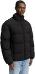 Steppjacke TOM TAILOR DENIM, Herren, Gr. XXL, schwarz, Web, Obermaterial: 100%