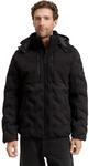 Steppjacke TOM TAILOR, Herren, Gr. XXL, schwarz, Steppware, Obermaterial: 100%