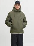 Outdoorjacke JACK & JONES "JCOFUSION TECHNICAL JACKET SN", Herren, Gr. L, gr&uuml;n