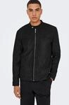 Bomberjacke ONLY & SONS "ONSMIKE FAKE SUEDE JACKET OTW", Herren, Gr. L,...