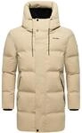 Kurzmantel STONE HARBOUR "Kurzmantel Darianoo XX", Herren, Gr. M, beige (sand),
