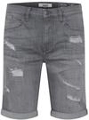 Jeansshorts BLEND "Shorts BHDeniz", Herren, Gr. XXL, N-Gr, grau (denim grau),