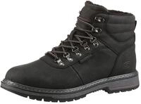 Winterstiefel SKECHERS "CORADO-MEMPHIS", Herren, Gr. 43, schwarz, Lederimitat, Schuhe