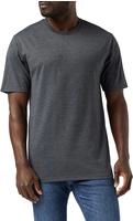T-Shirt TRIGEMA "TRIGEMA T-Shirt DELUXE Baumwolle", Herren, Gr. L, grau (anthazit,