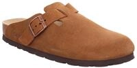 Clog ROHDE "Alba", Damen, Gr. 35, braun, Veloursleder, Schuhe Clog, Leder Mules,
