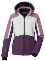 Skijacke KILLTEC "KSW 28 WMN SKI JCKT", Damen, Gr. 38, lila (pflaume), Obermaterial: